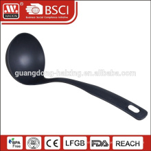 Bulk Frosted surface high quality Nylon plastic frying ladle